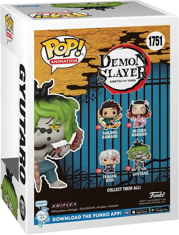Funko Pop! Demon Slayer - Gyutaro  for sale in Emirates from Games2all