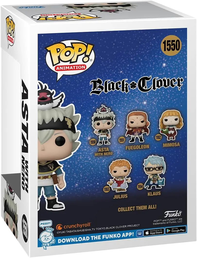 Funko Pop! Anime: Black Clover - Asta with Nero  for sale in Emirates from Games2all