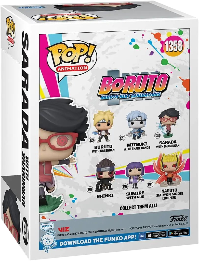 Funko Pop! Anime: Boruto: Naruto Next Generations - Sarada Uchiha with Sharingan  for sale in Emirates from Games2all