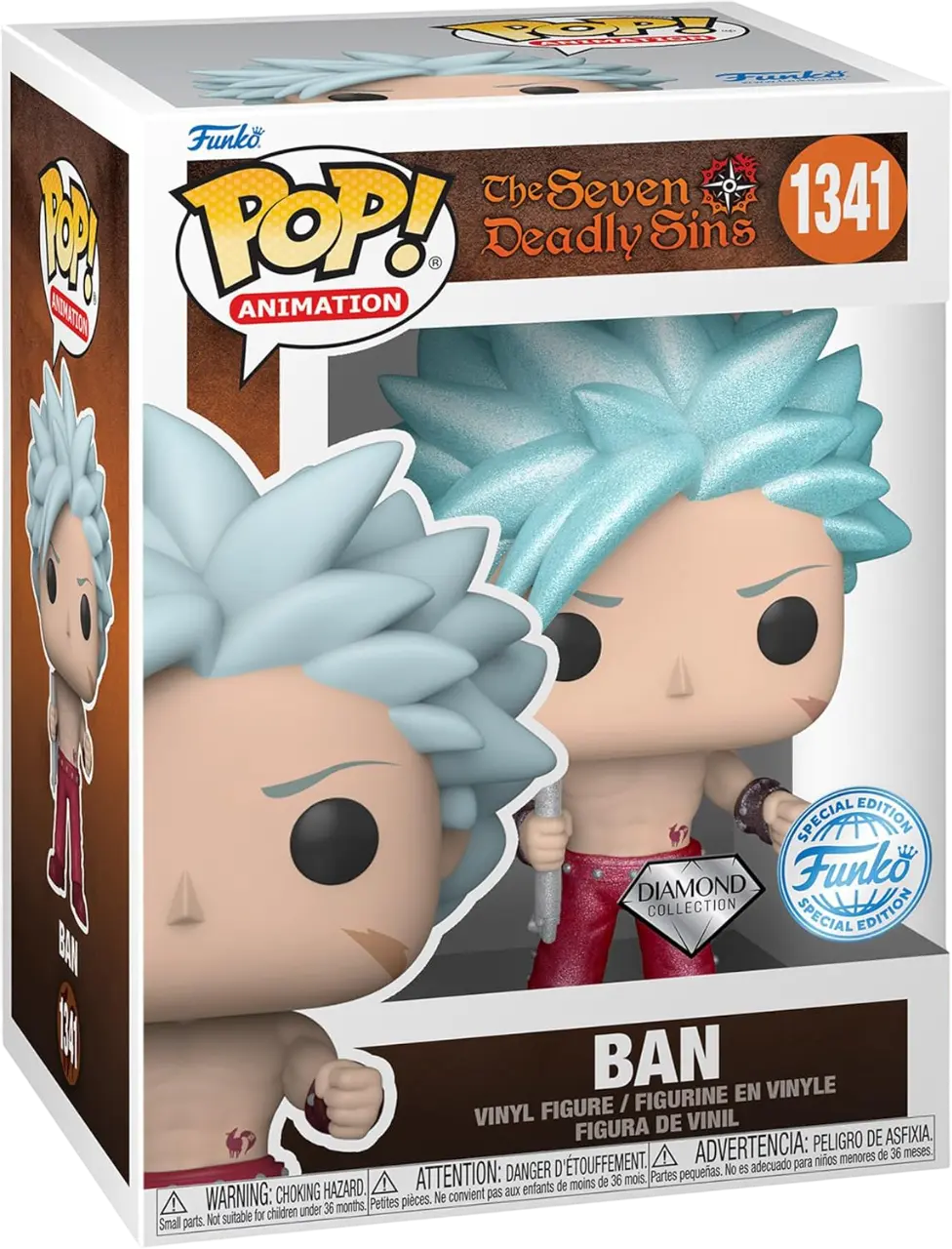 Funko Pop! Anime: The Seven Deadly Sins - Ban Glitter  for sale in Emirates from Games2all