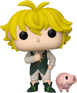 Funko Pop! Anime: The Seven Deadly Sins - Meliodas with Hawk