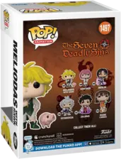 Funko Pop! Anime: The Seven Deadly Sins - Meliodas with Hawk  for sale in Emirates from Games2all