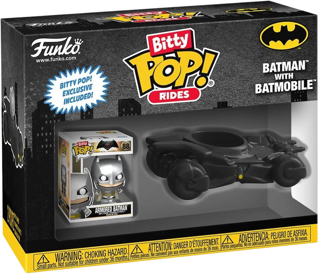 Funko Bitty Pop! Rides Super Heroes: DC - Armored Batman With Batmobile  for sale in Emirates from Games2all