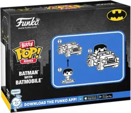 Funko Bitty Pop! Rides Super Heroes: DC - Armored Batman With Batmobile  for sale in Emirates from Games2all