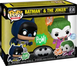 Funko Pop! Superheroes: DC - Batman 85Th Anniversary - Batman & Joker  for sale in Emirates from Games2all