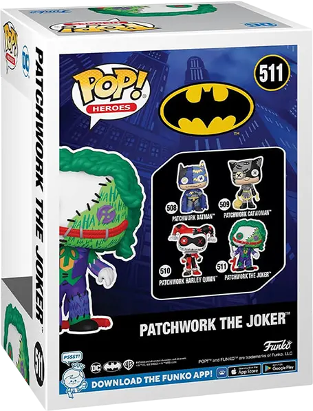 Funko Pop! Super Heroes: DC - Patchwork The Joker   for sale in Emirates from Games2all