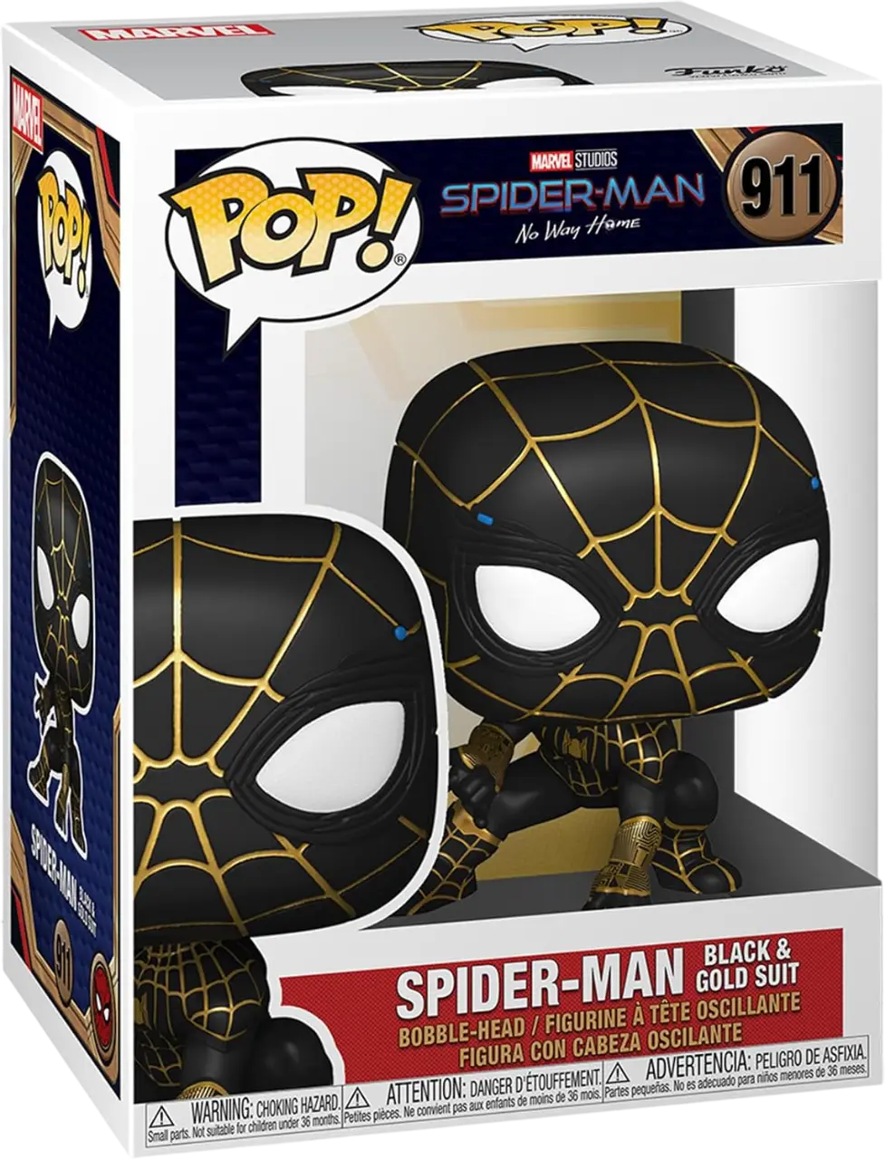 Funko Pop! Super Heroes: Marvel - Spider-Man Black & Gold Suit   for sale in Emirates from Games2all