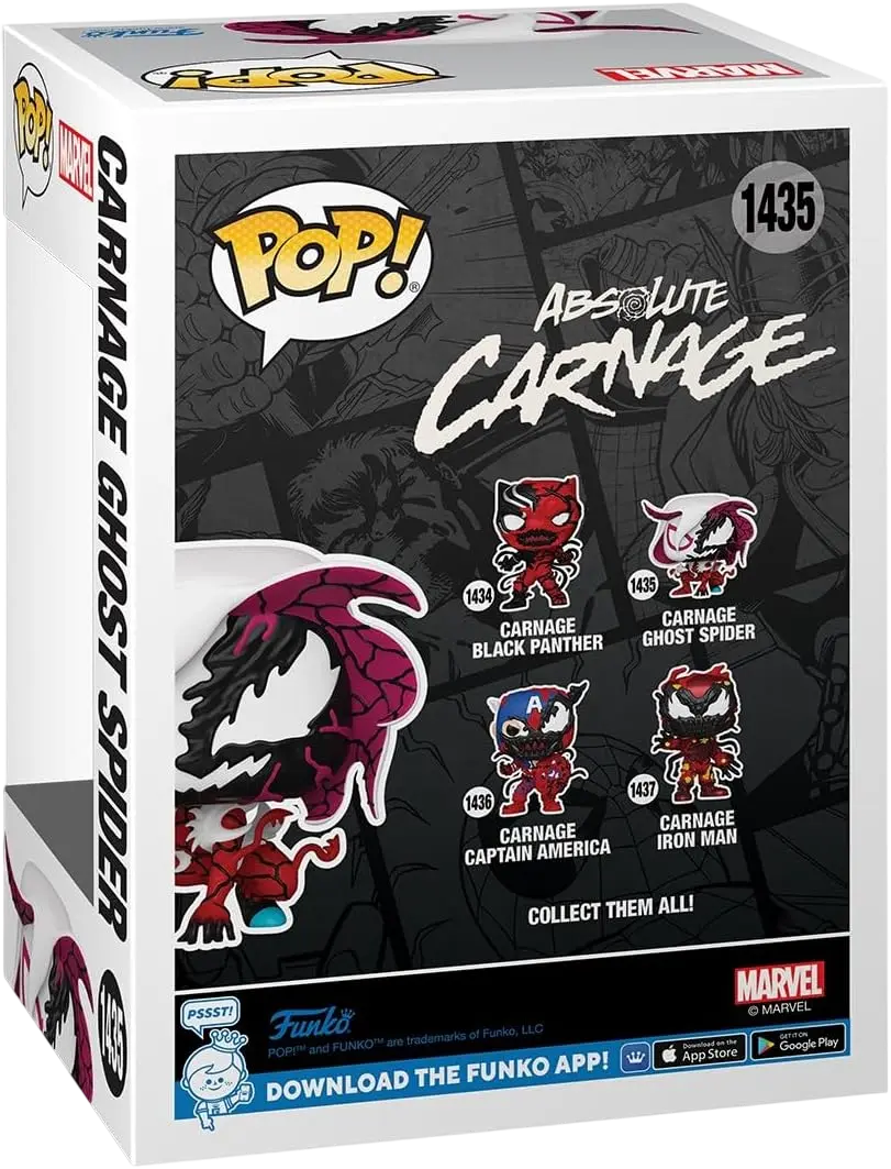 Funko Pop! Super Heroes: Marvel Carnageized - Ghost Spider   for sale in Emirates from Games2all