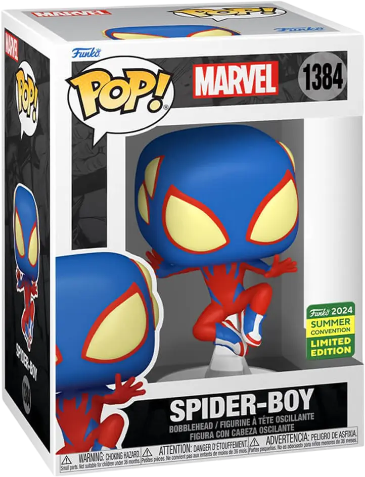 Funko Pop! Super Heroes: Marvel - Spider-Boy San Diego Comic-Con International 2024  for sale in Emirates from Games2all