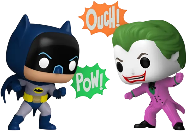 Funko Pop! Superheroes: DC - Batman 85Th Anniversary - Batman & Joker