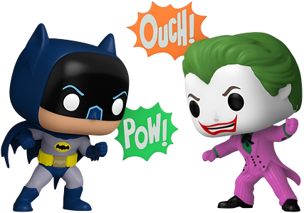 Funko Pop! Superheroes: DC - Batman 85Th Anniversary - Batman & Joker