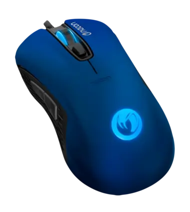 nacon PCGM-110 RGB 2400DPI Wired Gaming Mouse - Blue