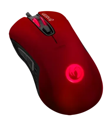 nacon PCGM-110 RGB 2400DPI Wired Gaming Mouse - Red