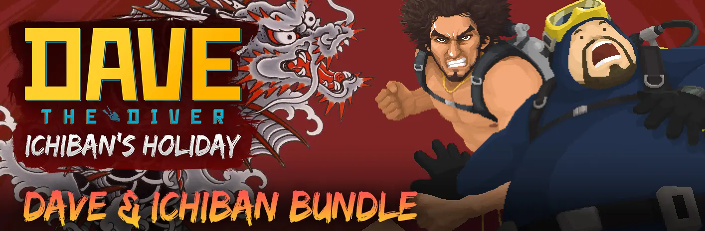 Dave the Diver: Ichiban’s Holiday DAVE & ICHIBAN BUNDLE  for sale in Emirates from Games2all