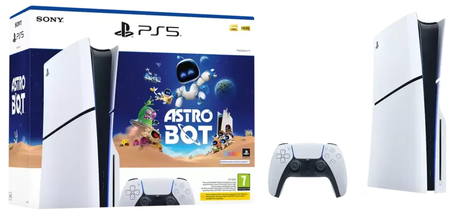 Sony PlayStation 5 Slim Console with ASTRO BOT (Disc Edition) - 1TB