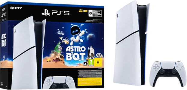 جهاز بلايستيشن 5 سليم من سوني مع أستروبوت بندل (النسخة الديجيتال) - 1 تيرابايت