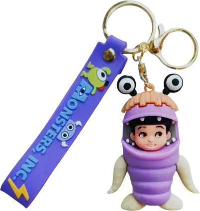 Monsters, INC Boo Keychain Medal	