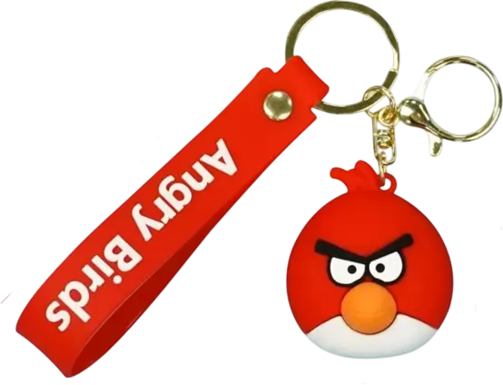 Angry Birds Red - Keychain Medal
