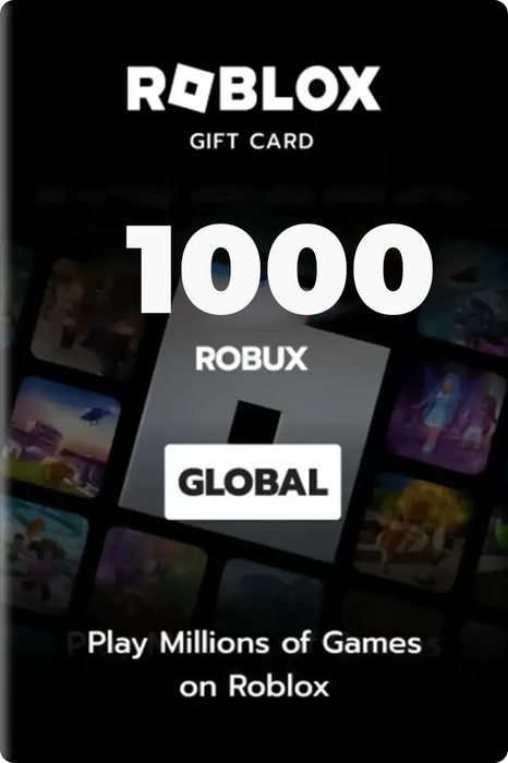 Roblox Card 1000 Robux Key Global  for sale in Emirates from Games2all
