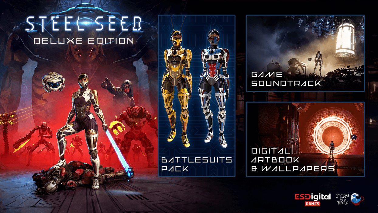 Steel Seed Deluxe Edition  for sale in Emirates from Games2all