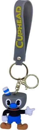Cuphead Video game Mugman - Keychain Medal