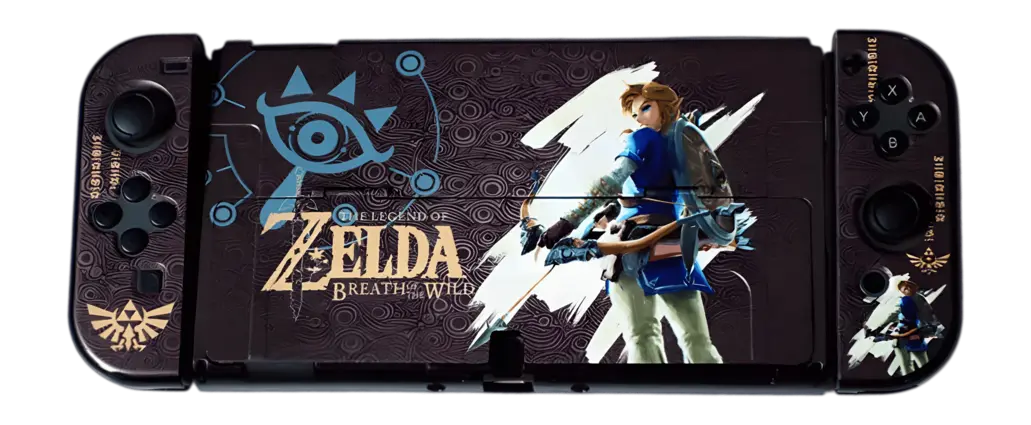 The Legend of Zelda Breath of the Wild Link Shell Case for Nintendo Switch