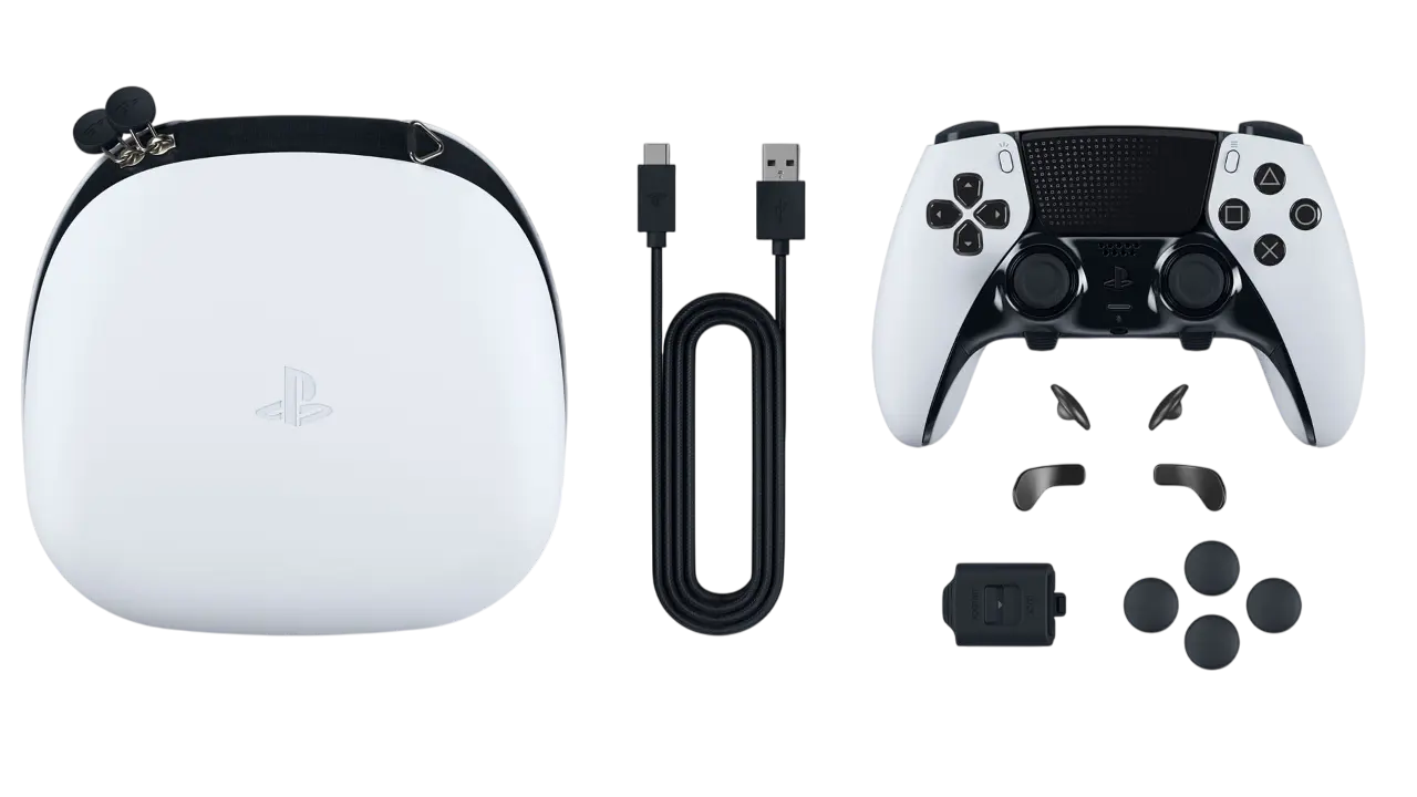 PS5 DualSense Edge Wireless Controller with a Case of Accessories  for sale in Emirates from Games2all