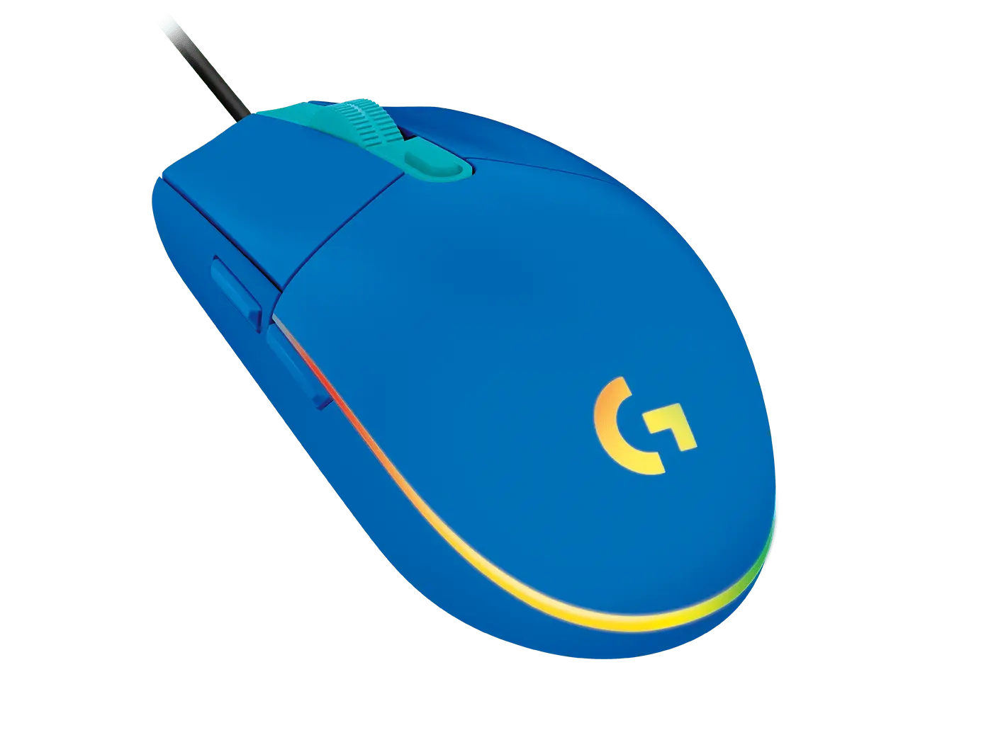 Logitech G203 Lightsync Optical Wired Gaming Mouse RGB - Blue  for sale in Emirates from Games2all