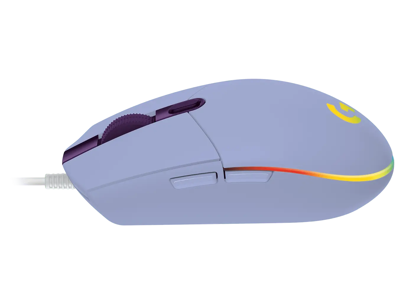 Logitech G203 Lightsync Optical Wired Gaming Mouse RGB - Purple (Lilac)  for sale in Emirates from Games2all