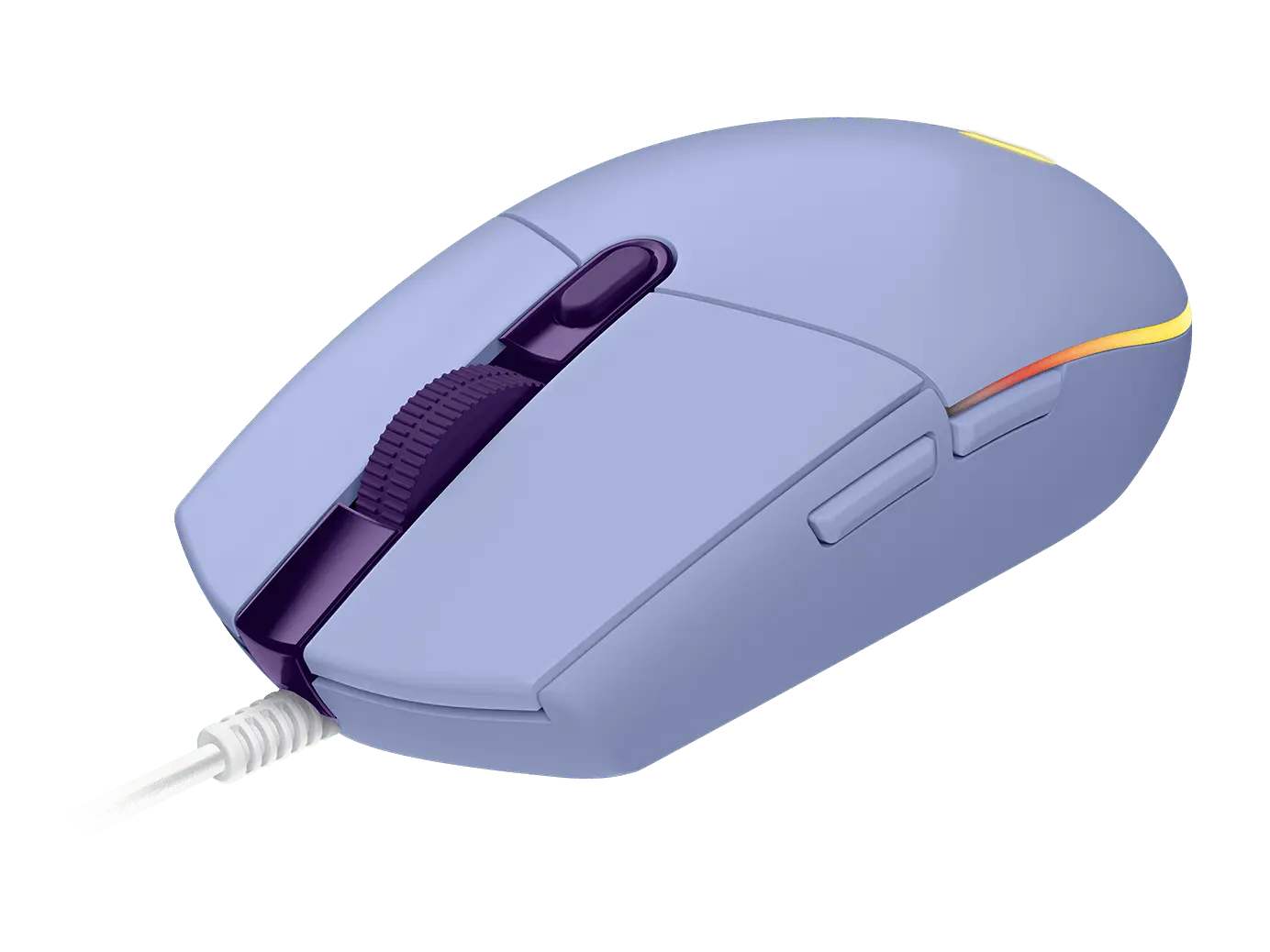Logitech G203 Lightsync Optical Wired Gaming Mouse RGB - Purple (Lilac)  for sale in Emirates from Games2all