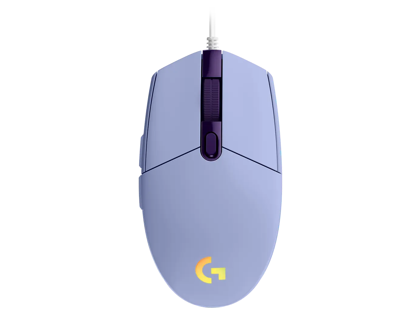 Logitech G203 Lightsync Optical Wired Gaming Mouse RGB - Purple (Lilac)  for sale in Emirates from Games2all