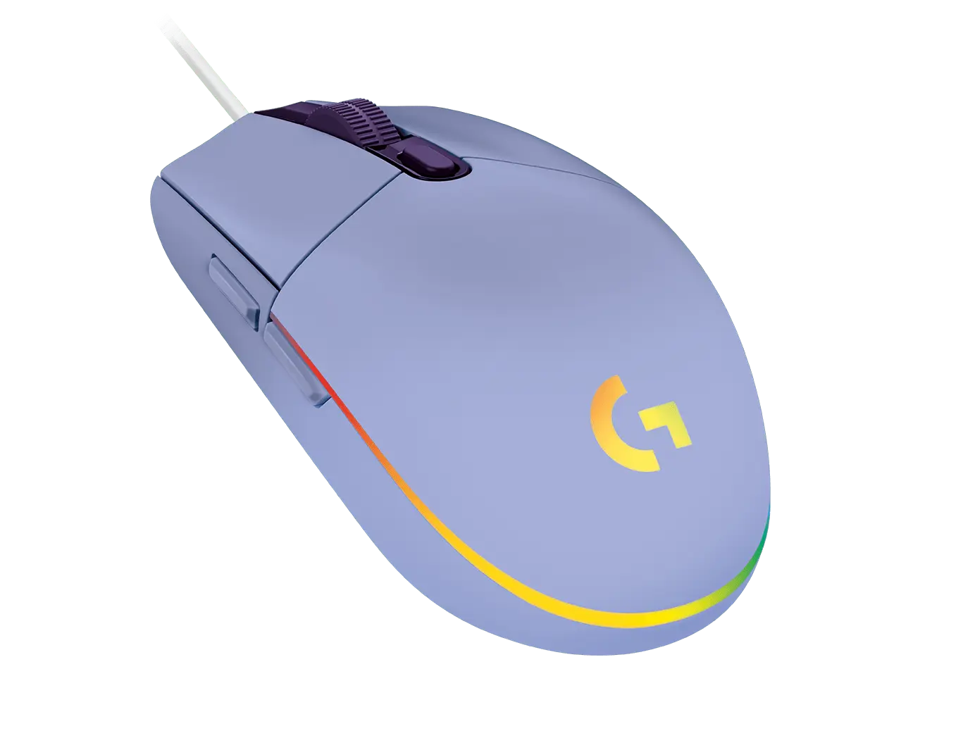 Logitech G203 Lightsync Optical Wired Gaming Mouse RGB - Purple (Lilac)  for sale in Emirates from Games2all