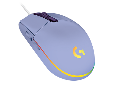 Logitech G203 Lightsync Optical Wired Gaming Mouse RGB - Purple (Lilac) - Open sealed 