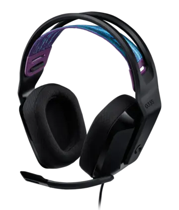 Logitech G335 Wired Gaming Headset - Black