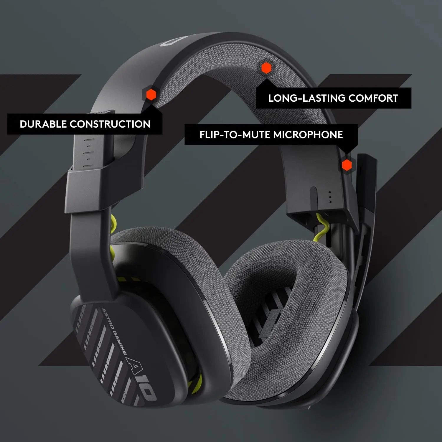 Logitech ASTRO A10 Gen2 Salvage Gaming Headset for PlayStation and PC - Black  for sale in Emirates from Games2all