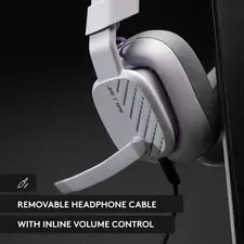 Logitech Astro A10 Gen 2 Challenger Gaming Headset for PlayStation and PC - Ozone Grey  for sale in Emirates from Games2all