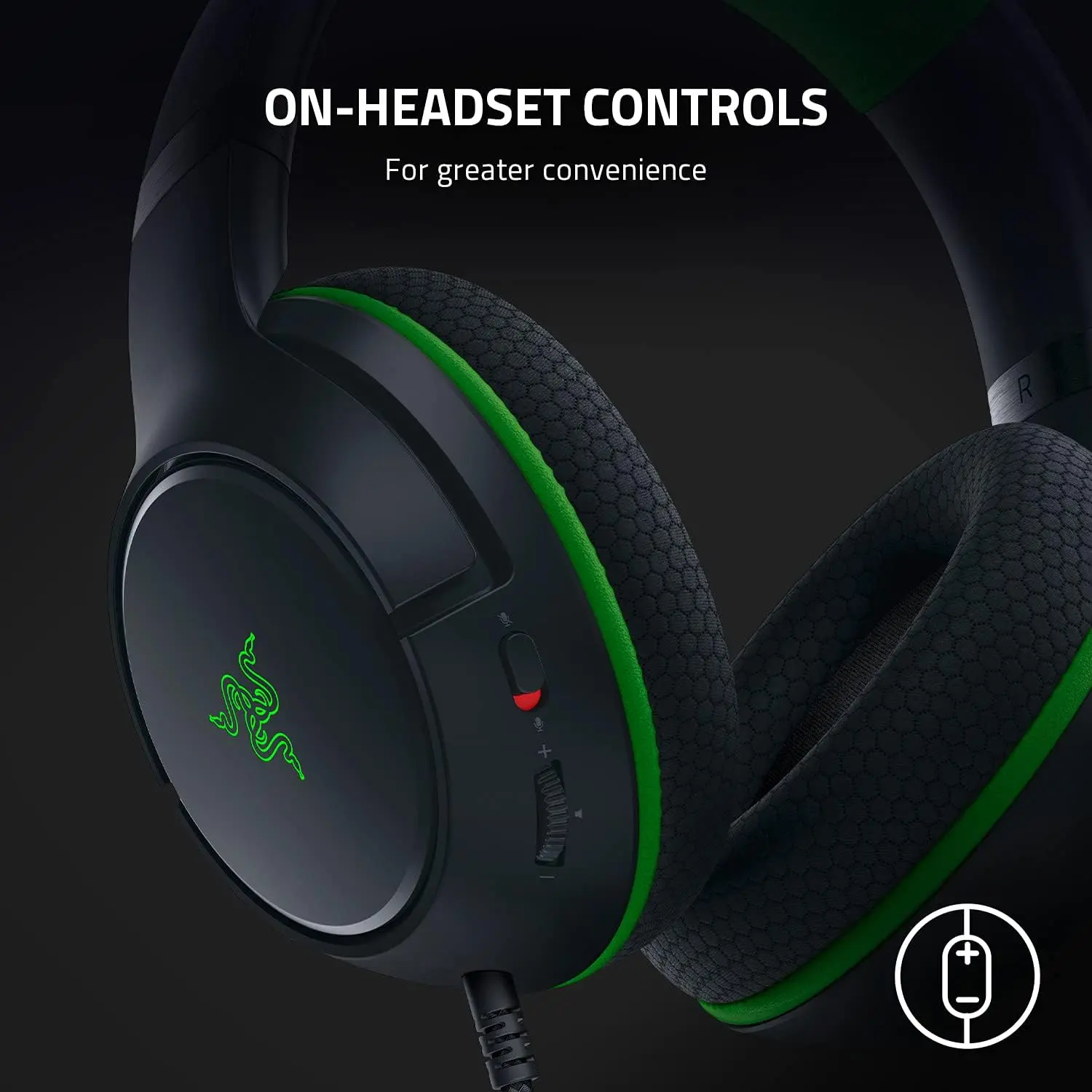 Razer Kaira X Wired Gaming Headset for Xbox - Carbon Black  for sale in Emirates from Games2all