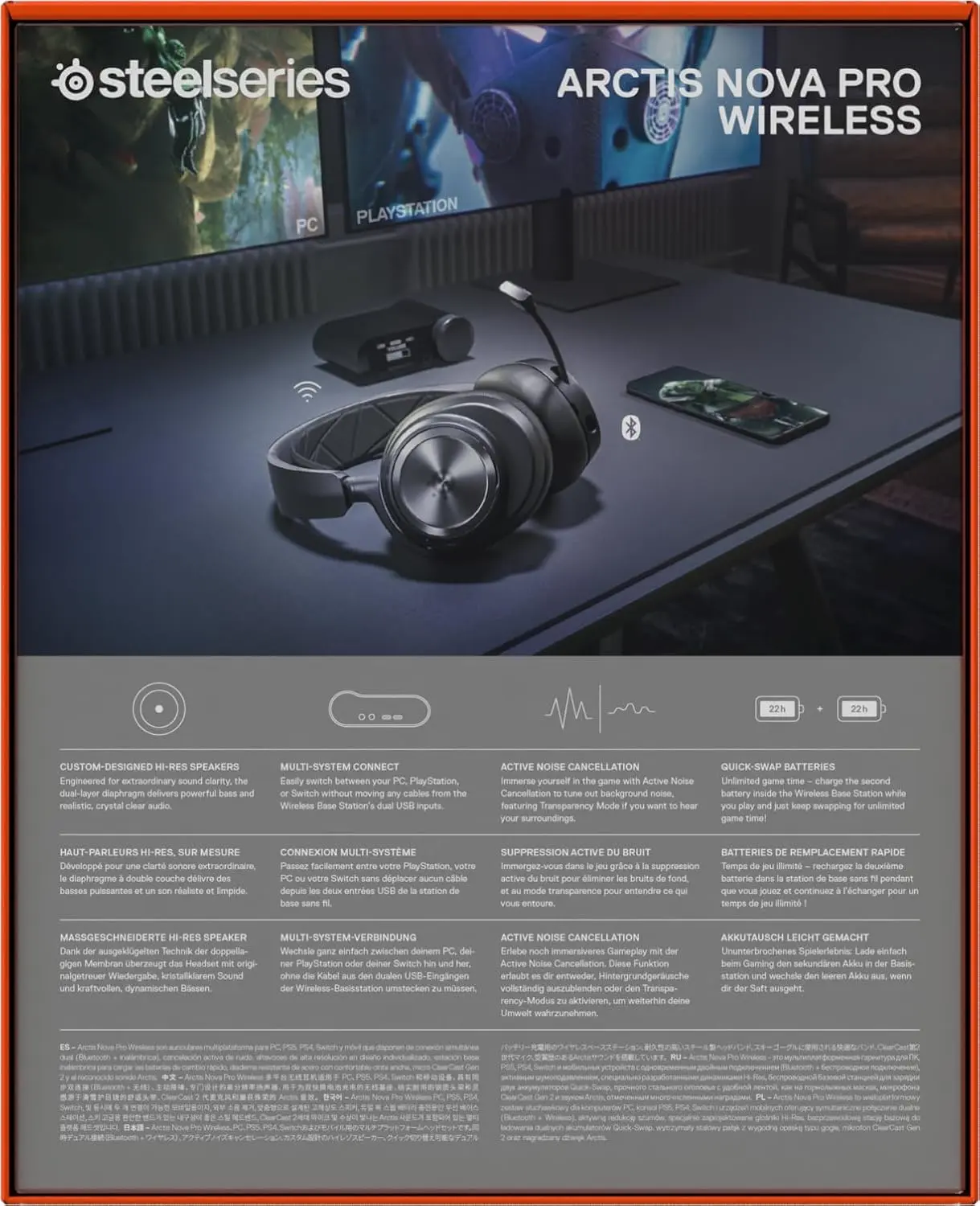 SteelSeries Arctis Nova Pro Wireless Gaming Headset  for sale in Emirates from Games2all