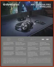 SteelSeries Arctis Nova Pro Wireless Gaming Headset  for sale in Emirates from Games2all