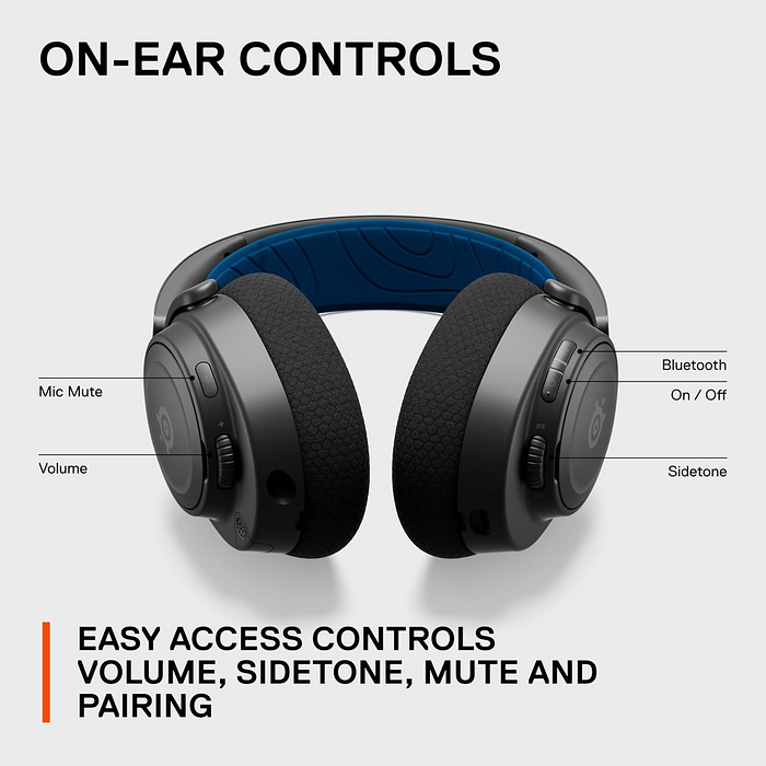 SteelSeries Arctis Nova 7P Wireless Gaming Headset- Black  for sale in Emirates from Games2all