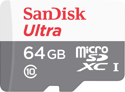   SanDisk Ultra 64GB MicroSD Card