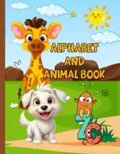 ABC Alphabet Animal Coloring Book For Children 