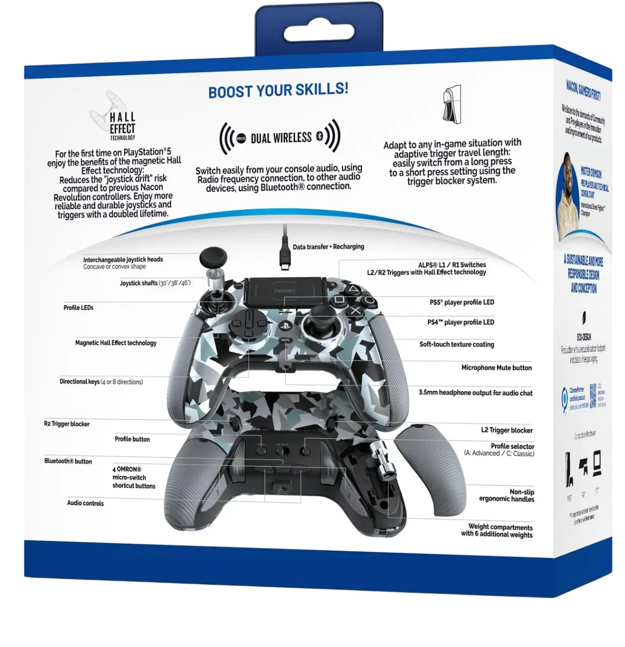 Nacon Revolution 5 PRO Wireless Controller - Arctic Camouflage  for sale in Emirates from Games2all