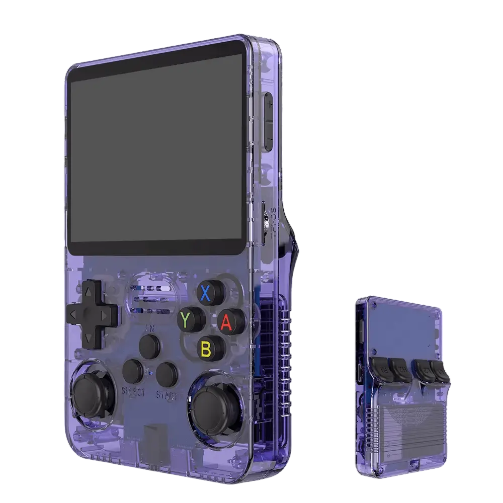 R36S Retro Handheld Video Game Console - 128 GB - Purple  for sale in Emirates from Games2all