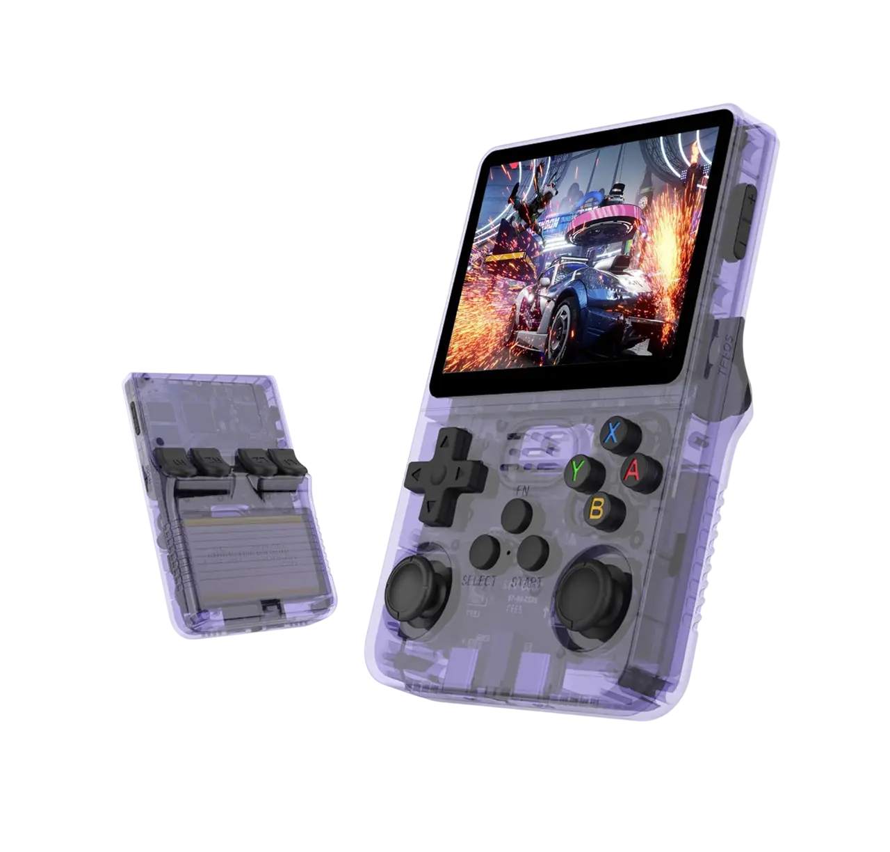 R36S Retro Handheld Video Game Console - 128 GB - Purple  for sale in Emirates from Games2all
