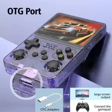 R36S Retro Handheld Video Game Console - 128 GB - Purple  for sale in Emirates from Games2all