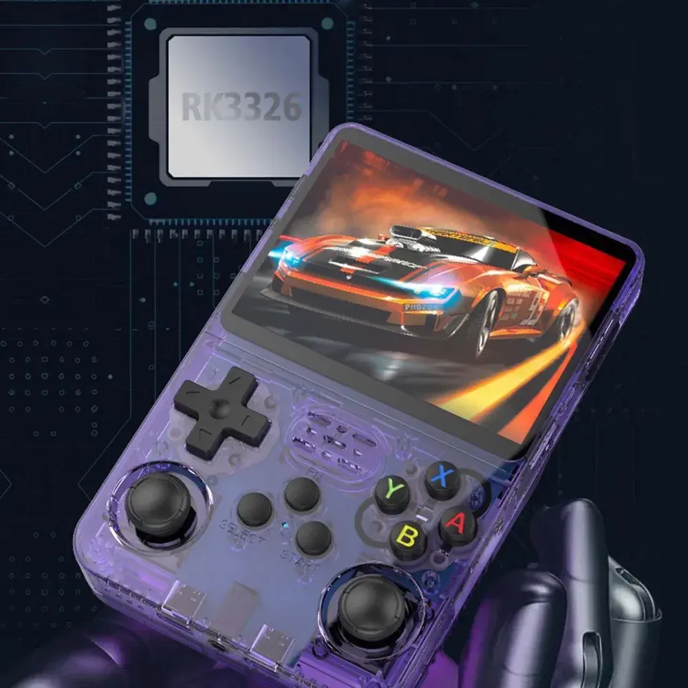 R36S Retro Handheld Video Game Console - 128 GB - Purple  for sale in Emirates from Games2all