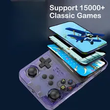 R36S Retro Handheld Video Game Console - 128 GB - Purple  for sale in Emirates from Games2all