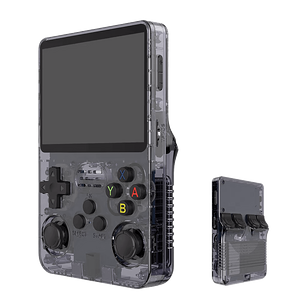 جهاز تشغيل ألعاب الفيديو الرقمية محمول باليد - 128 جيجا - أسود