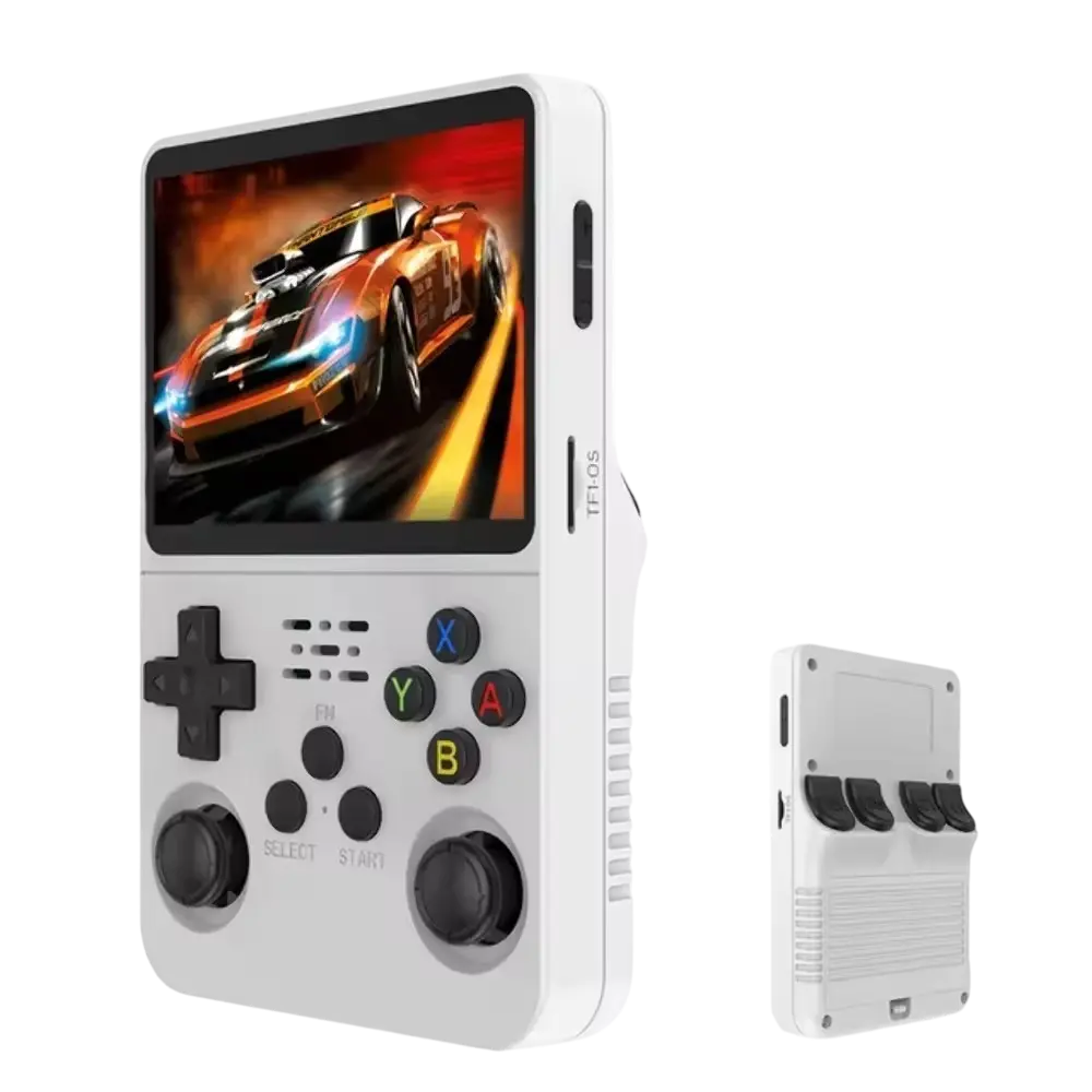 R36S Retro Handheld Video Game Console - 128 GB - White  for sale in Emirates from Games2all